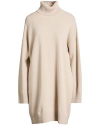 Roberto Collina - Mini Dress Merino Wool, Cashmere - Lyst