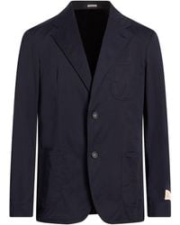 Massimo Alba - Midnight Blazer Cotton, Elastane - Lyst