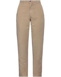 White Sand - Pants Lyocell, Linen - Lyst