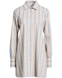 MSGM - Mini Dress Cotton, Polyamide, Viscose - Lyst