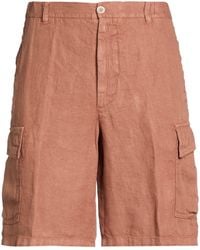 120% Lino - Shorts & Bermuda Shorts - Lyst
