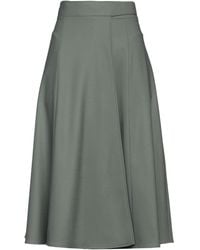 Crida Milano - Midi Skirt Virgin Wool, Elastane - Lyst