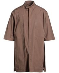 Rick Owens - Shirt Cotton, Elastane - Lyst