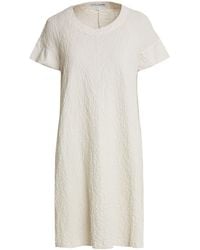 European Culture - Light Mini Dress Cotton, Elastane - Lyst