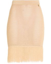 Elisabetta Franchi - Mini Skirt Viscose, Polyamide - Lyst