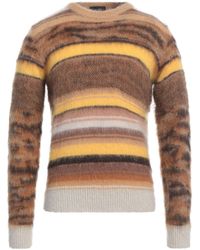 Roberto Collina - Sand Sweater Superkid Mohair, Nylon, Wool - Lyst
