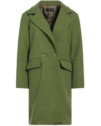 VANESSA SCOTT - Coat Polyester, Viscose, Elastic Fibres - Lyst
