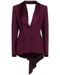 Alberta Ferretti - Blazer Acetate, Viscose - Lyst