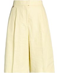 Agnona - Shorts & Bermuda Shorts Linen - Lyst