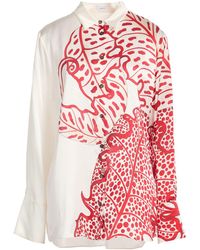 Ferragamo - Shirt Silk - Lyst