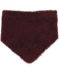 Salvatore Santoro - Burgundy Scarf Ovine Leather - Lyst
