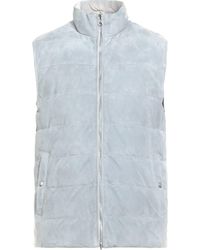 Eleventy - Vest Lambskin - Lyst