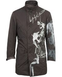 Yohji Yamamoto - Charcoal Puffer Acetate, Linen - Lyst