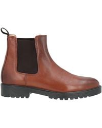 Andrea Ventura Firenze - Ankle Boots Leather - Lyst