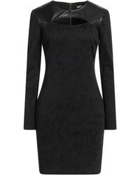 Versace - Mini Dress Cotton, Viscose, Polyamide, Elastane, Polyurethane - Lyst
