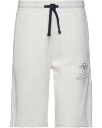 Aeronautica Militare Shorts & Bermudashorts - Weiß
