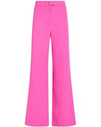 Maje - Fuchsia Pants Polyester, Viscose, Elastane - Lyst