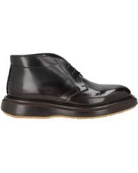 THE ANTIPODE - Dark Ankle Boots Leather - Lyst