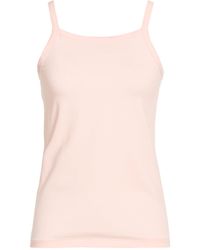 Alpha Studio - Tank Top Cotton, Elastane - Lyst