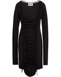 Moschino - Mini Dress Viscose - Lyst