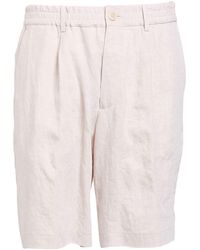 Brunello Cucinelli - Shorts & Bermuda Shorts Linen - Lyst