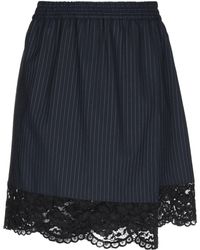 Pinko Falda corta - Azul