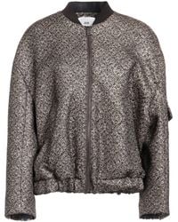 SOLOTRE - Dark Jacket Acrylic, Polyester, Cotton, Virgin Wool, Metallic Polyester - Lyst