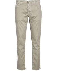 Jacob Cohen - Pants Linen, Cotton, Elastane - Lyst