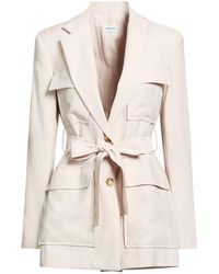 RUE DU BAC - Blazer Viscose, Polyester - Lyst