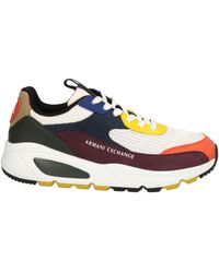 ARMANI EXCHANGE - Sneakers Synthetic Material, Textile Fibers, Rubber - Lyst