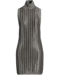 Tom Ford - Mini Dress Virgin Wool, Viscose, Metallic Fiber - Lyst