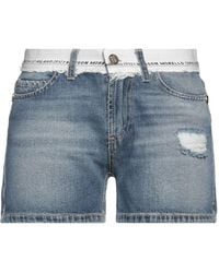 Frankie Morello - Denim Shorts - Lyst