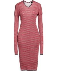 Missoni - Midi Dress Viscose, Wool, Polyester - Lyst