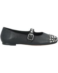 Sandro - Ballet Flats Leather - Lyst