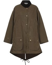 Philosophy Di Lorenzo Serafini Overcoat - Green