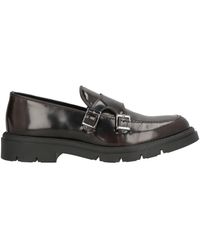 KENGEL - Dark Loafers Leather - Lyst