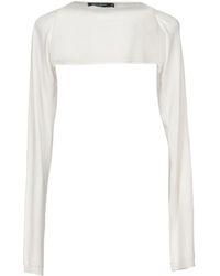 Femme Vêtements Sweats et pull overs Pulls sans manches Pullover Synthétique Marciano en coloris Blanc 