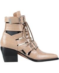 Chloé - Ankle Boots Soft Leather - Lyst