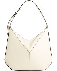Valextra - Cream Handbag Calfskin - Lyst
