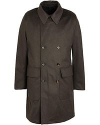 KIRED - Dark Coat Polyester, Cashmere - Lyst