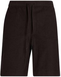 Theory - Dark Shorts & Bermuda Shorts Cotton - Lyst