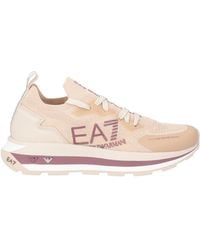 EA7 - Blush Sneakers Textile Fibers - Lyst