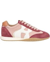 Hogan - Sneakers Leather, Textile Fibers - Lyst