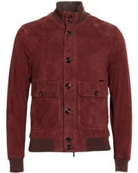Moorer - Jacket Soft Leather, Polyester - Lyst