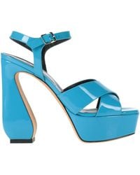 Sergio Rossi - Azure Sandals Soft Leather - Lyst