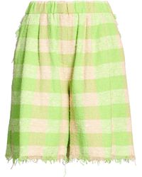 MSGM - Shorts & Bermuda Shorts Cotton, Polyamide, Elastane - Lyst