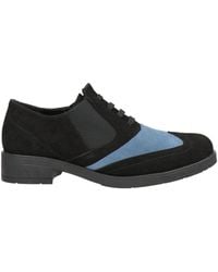 Daniele Ancarani - Light Lace-Up Shoes Soft Leather, Textile Fibers - Lyst