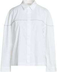 Peserico - Shirt Cotton, Elastane - Lyst