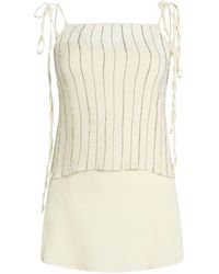 Alysi - Ivory Top Silk - Lyst