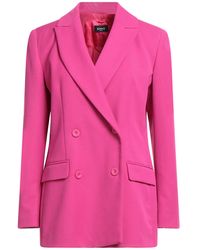 Marella - Fuchsia Blazer Polyester, Viscose, Elastane - Lyst